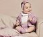 Peto punto con chaqueta y camisa recién nacida Juliana 